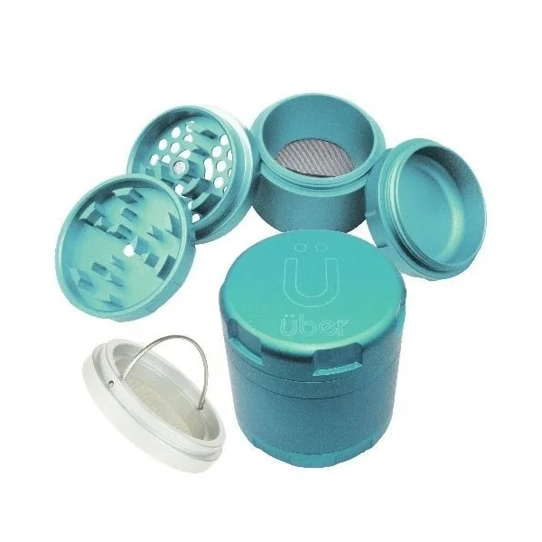 Uber Grinder 4.2 4pc 2.5in 63mm CNC Matte Green