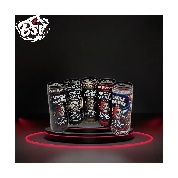 Uncle Skunks 100mg THC Infused Drink Lemon Lime