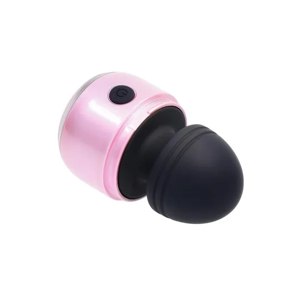 Vacation Vibes Vibrating Rechargeable Silicone Discreet Vibrator – Pink/Black