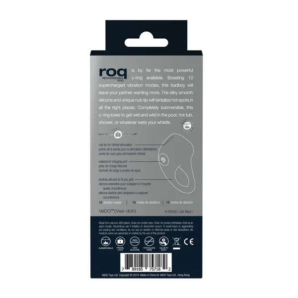 VeDO Roq Rechargeable Ring – Black
