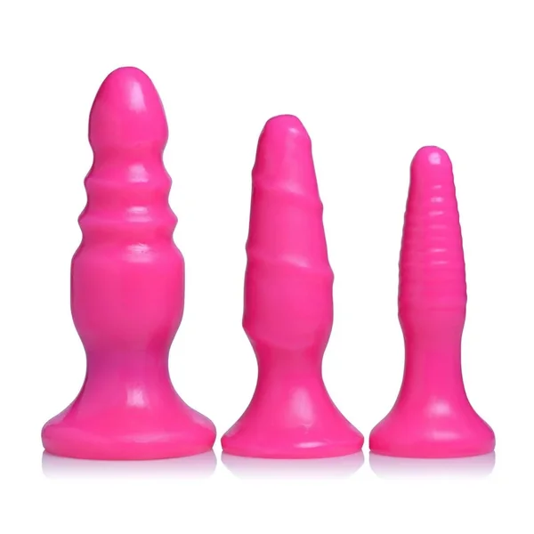 Vibrating Anal Fun Trio – Pink