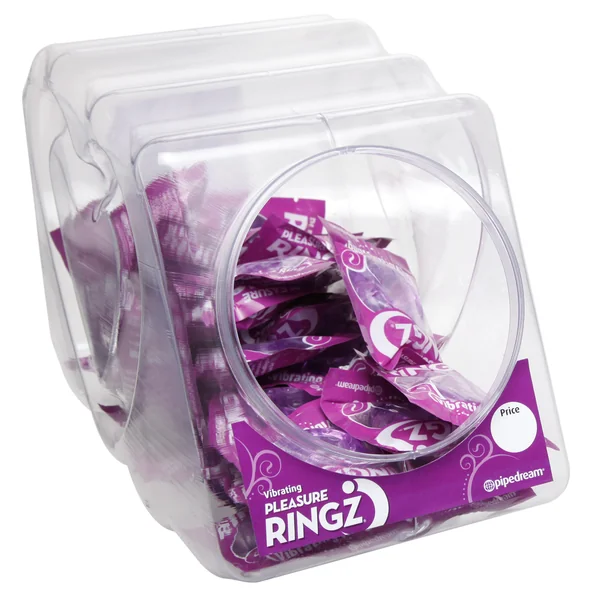 VIBRATING PLEASURE RINGZ 36PC BOWL