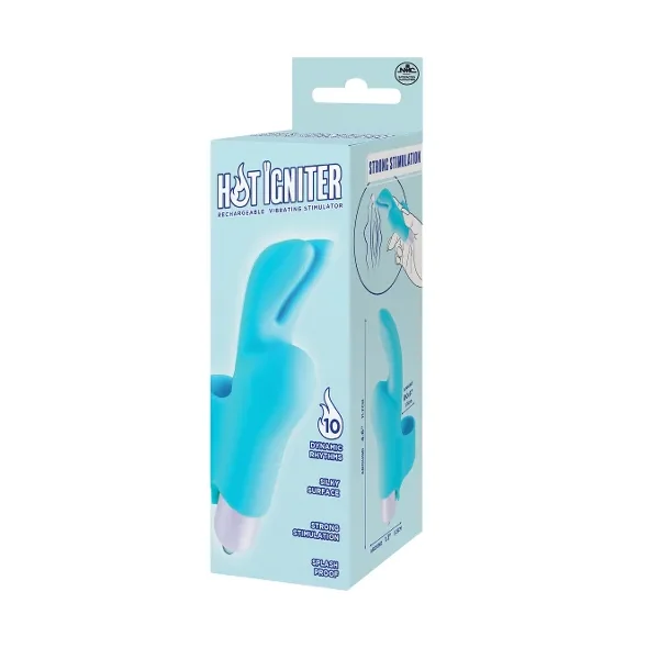 VIBRATION FINGER SLEEVE – BLUE