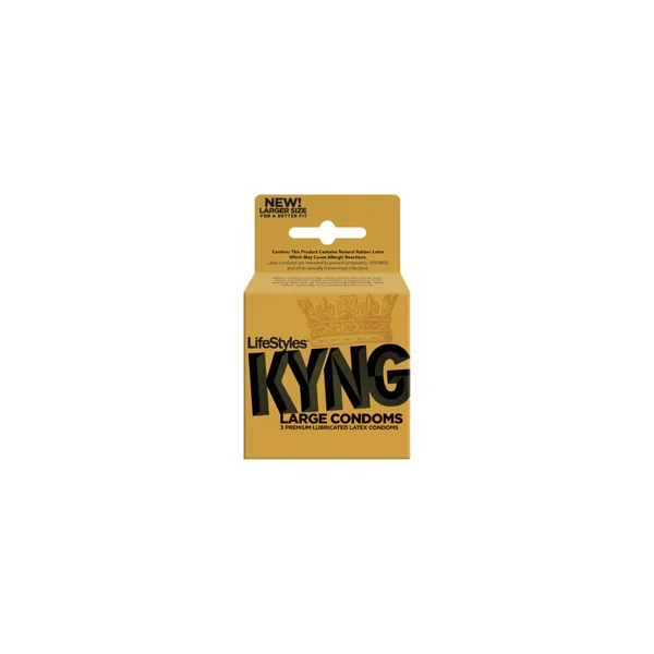 (WD)LIFESTYLES KING 3 PACK