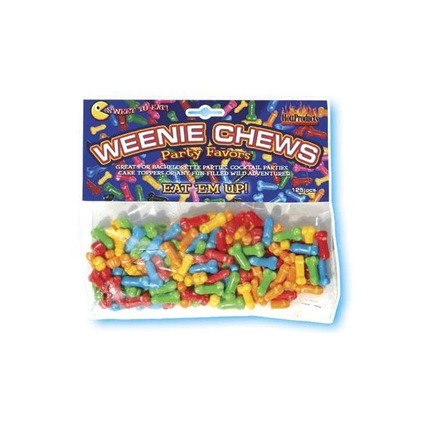 WEENIE CHEWS PENIS CANDY 125PCS