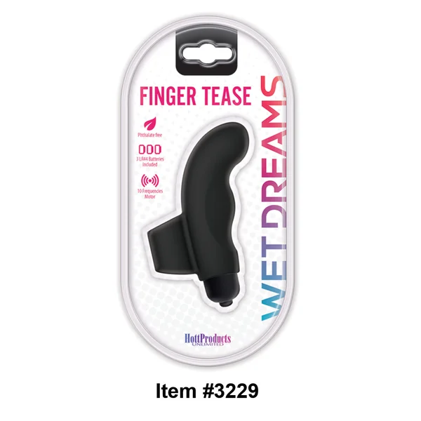 WET DREAMS FINGER TEASE BLACK