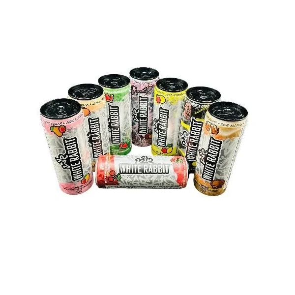 White Rabbit Energy Kratom Seltzer Watermelon Candy
