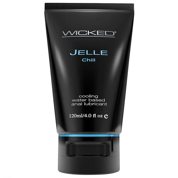 Wicked Jelle Chill Sensation Anal Lubricant 4oz