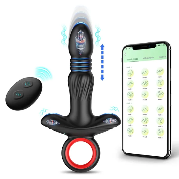 Wireless Remote Control Anal Plug