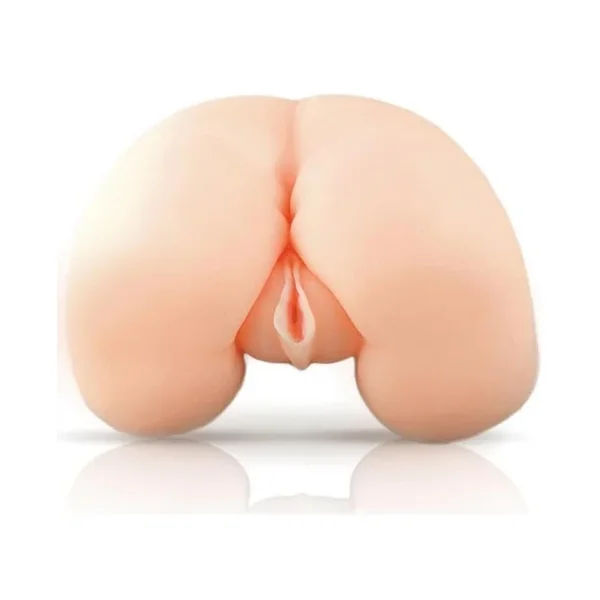 X5 Men Vibrating Realistic Masturbator – Butt – Vanilla