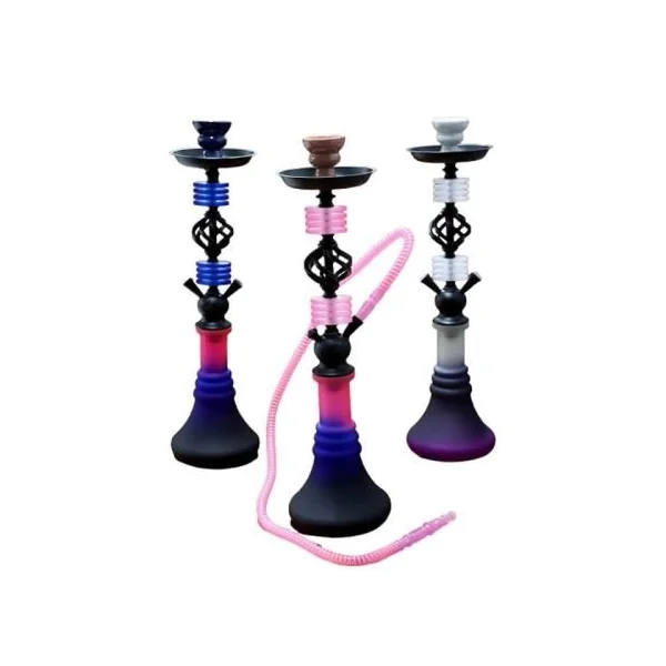 Zebra Rimon 1 Hose Hookah 28in Pink