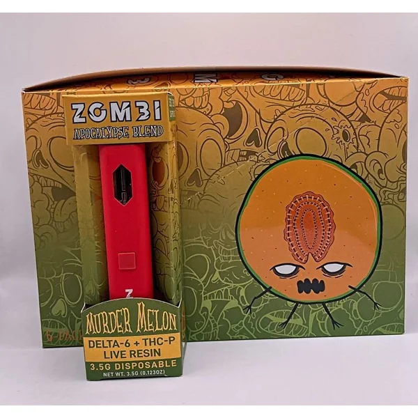 Zombi 3.5g Disposable Apocalypse Blend Murder Melon Sativa